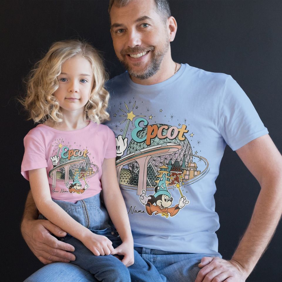 Personalized Disney Epcot Shirt, Disney Family Matching Shirt