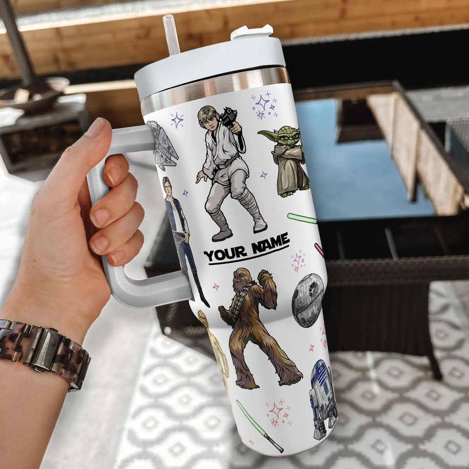 Personalized Star Wars Disney Tumbler