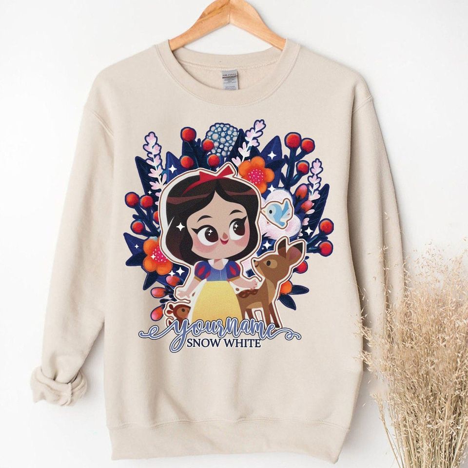 Personalized Snow White Princess Disney Shirt, Disney Family Matching Shirt