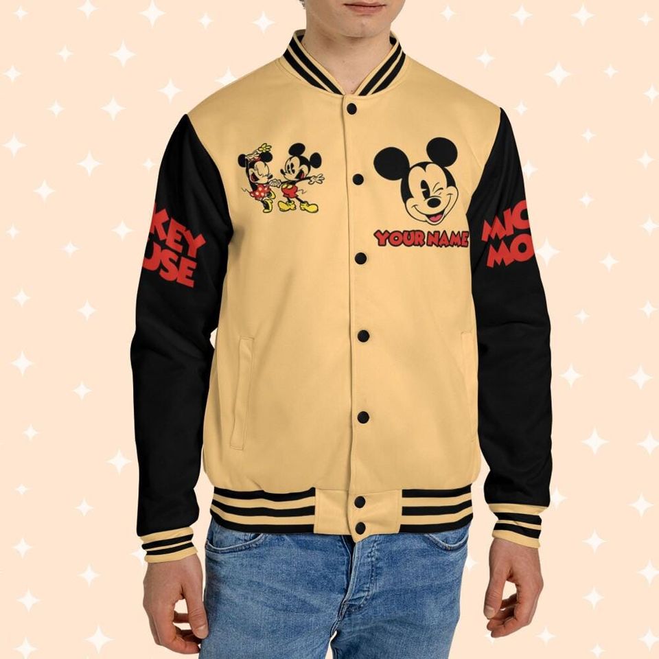 Personalize Disney Mickey Classic Jacket, Personalized Disney Jacket