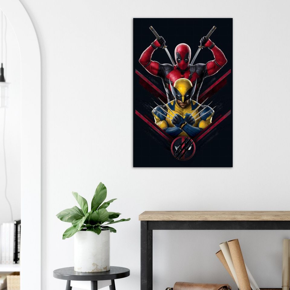 Deadpool & Wolverine Poster - Deadpool and Wolverine Poster