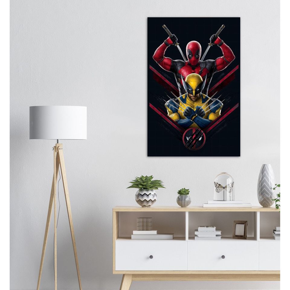 Deadpool & Wolverine Poster - Deadpool and Wolverine Poster