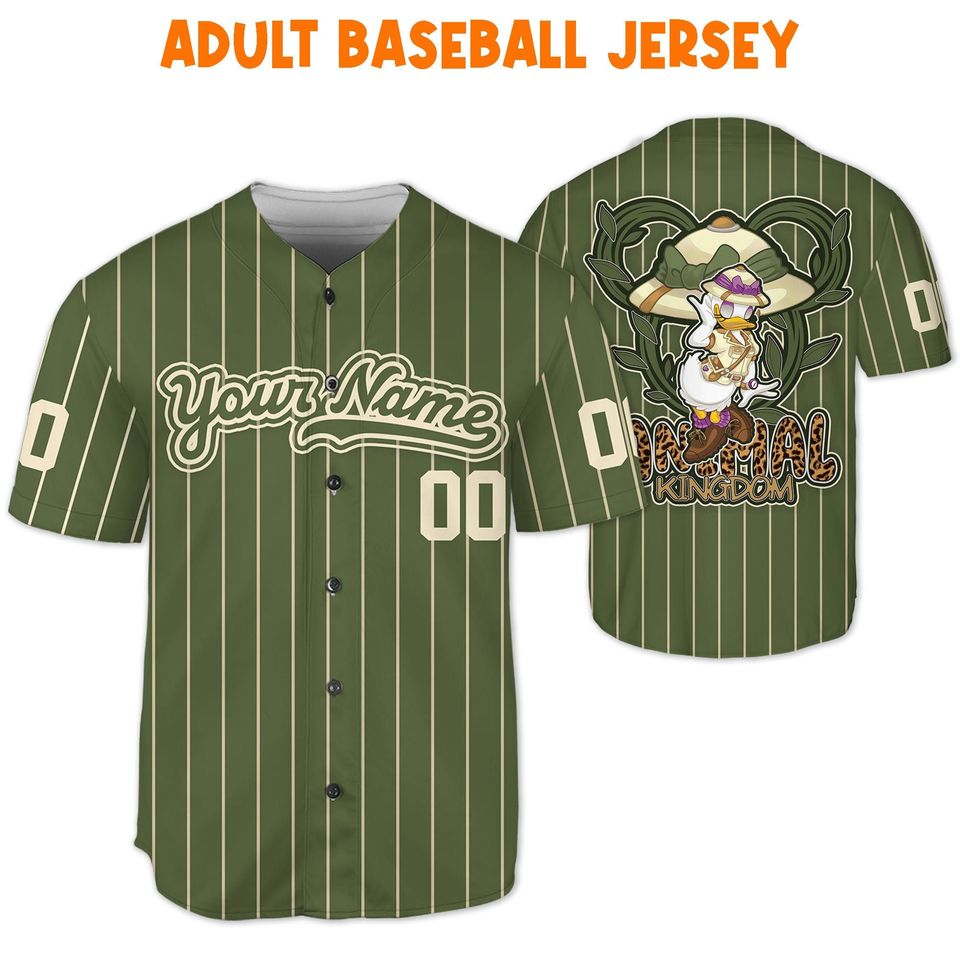 Personalize Disney Daisy Animal Kingdom Jersey, Custom Kiday Gift