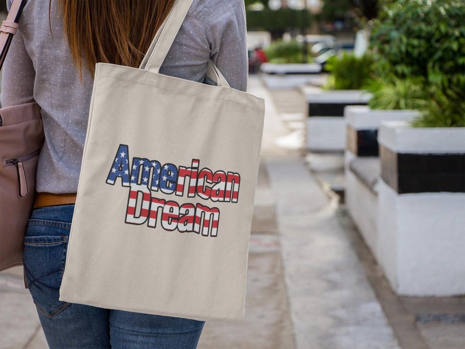 American Dream Tote Bag: Charlie Kirk