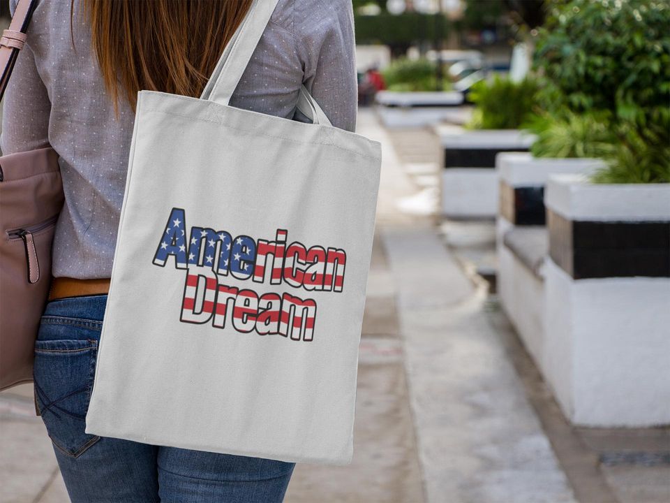 American Dream Tote Bag: Charlie Kirk