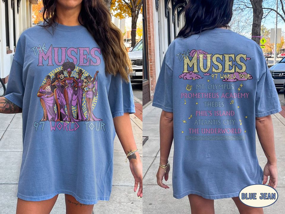 Disney Hercules The Muses 97 World Tour Shirt