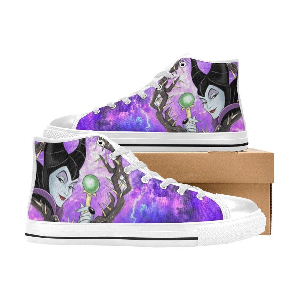 Maleficent High Top Shoes Sneakers