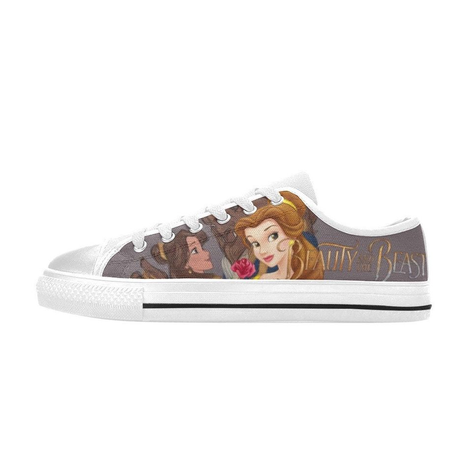 The Beauty & Beast Low Top Shoes Sneakers