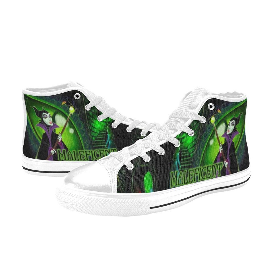 Maleficent High Top Shoes Sneakers