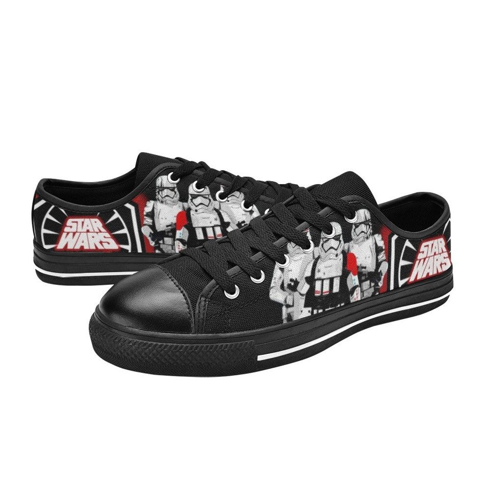 Storm Trooper Movie Low Top Sneakers