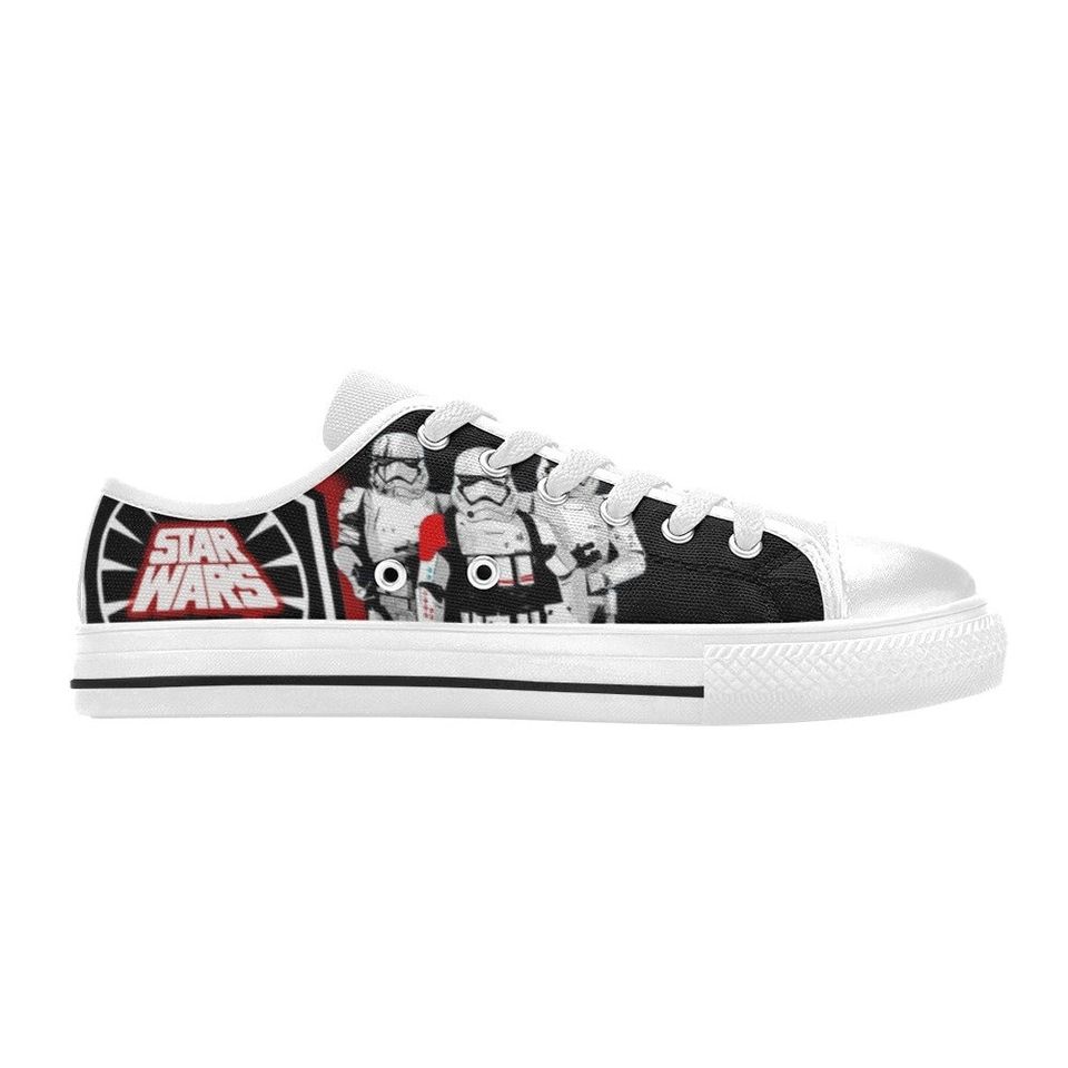 Storm Trooper Movie Low Top Sneakers