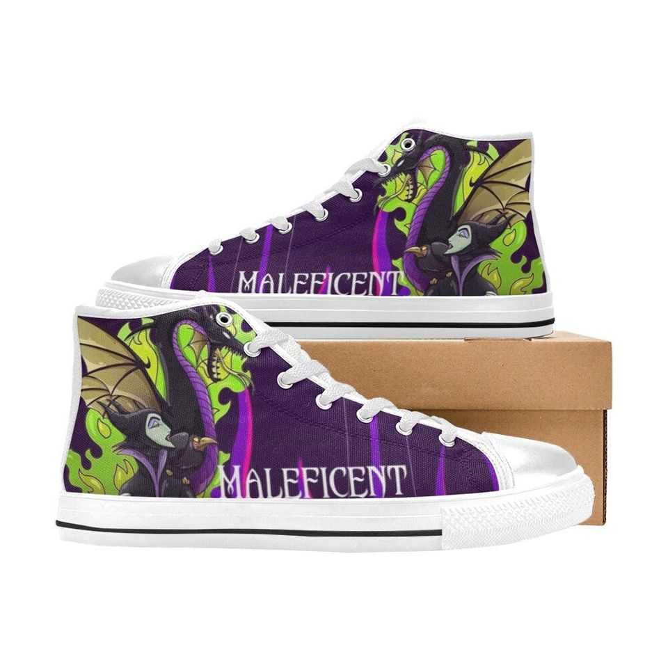 Maleficent High Top Shoes Sneakers