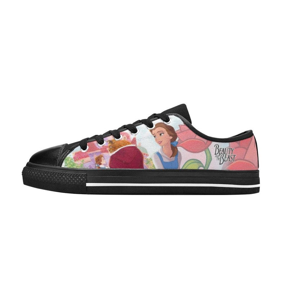 The Beauty & Beast Movie Low Top Sneakers