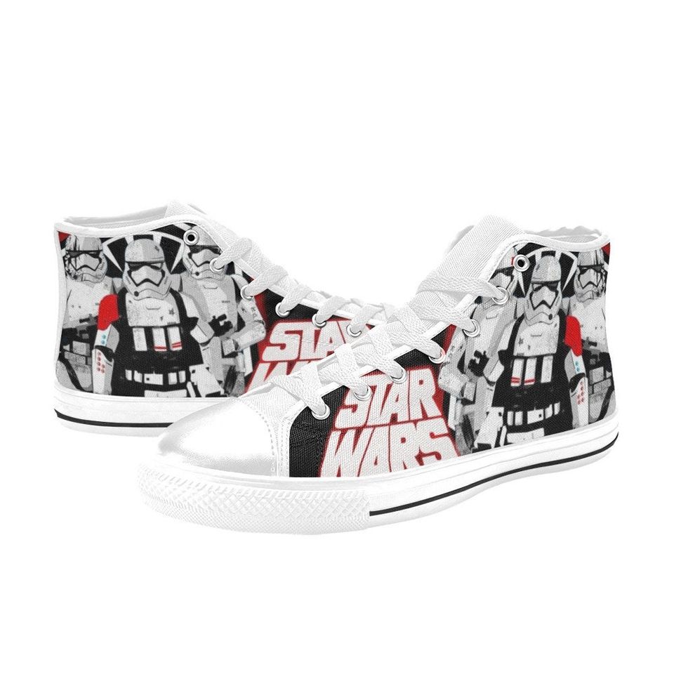 Storm Trooper High Top Shoes Sneakers