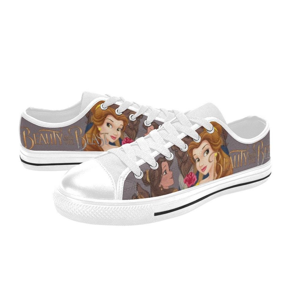 The Beauty & Beast Low Top Shoes Sneakers