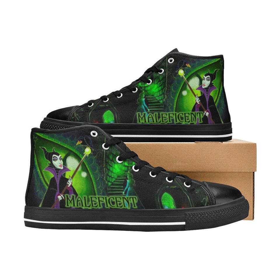 Maleficent High Top Shoes Sneakers