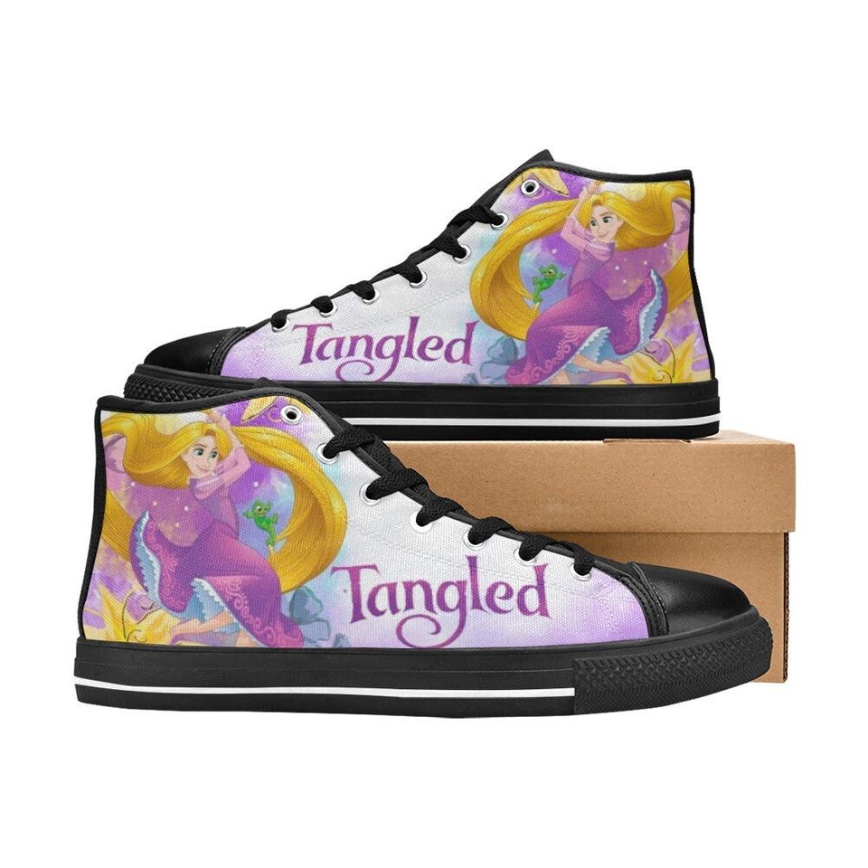 Tangled High Top Shoes Sneakers
