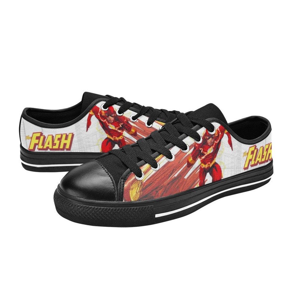 The Flash Movie Low Top Sneakers