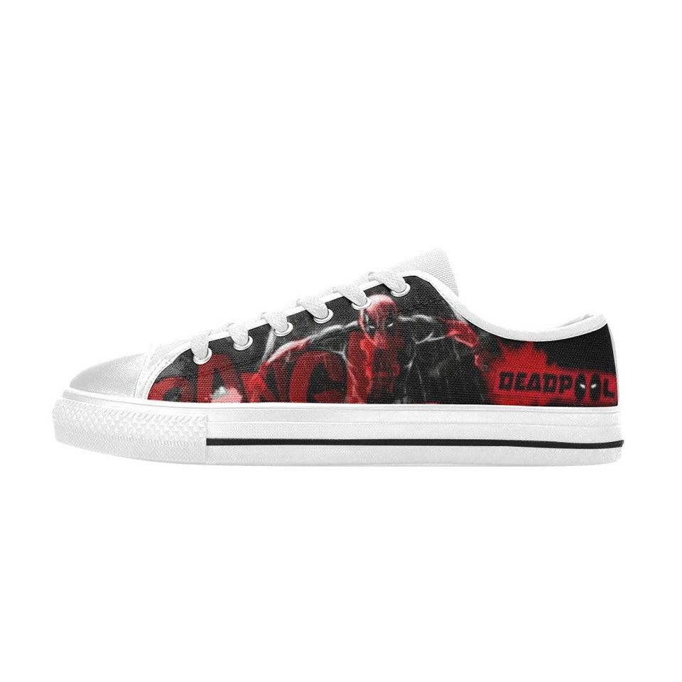 Deadpool Movie Low Top Sneakers