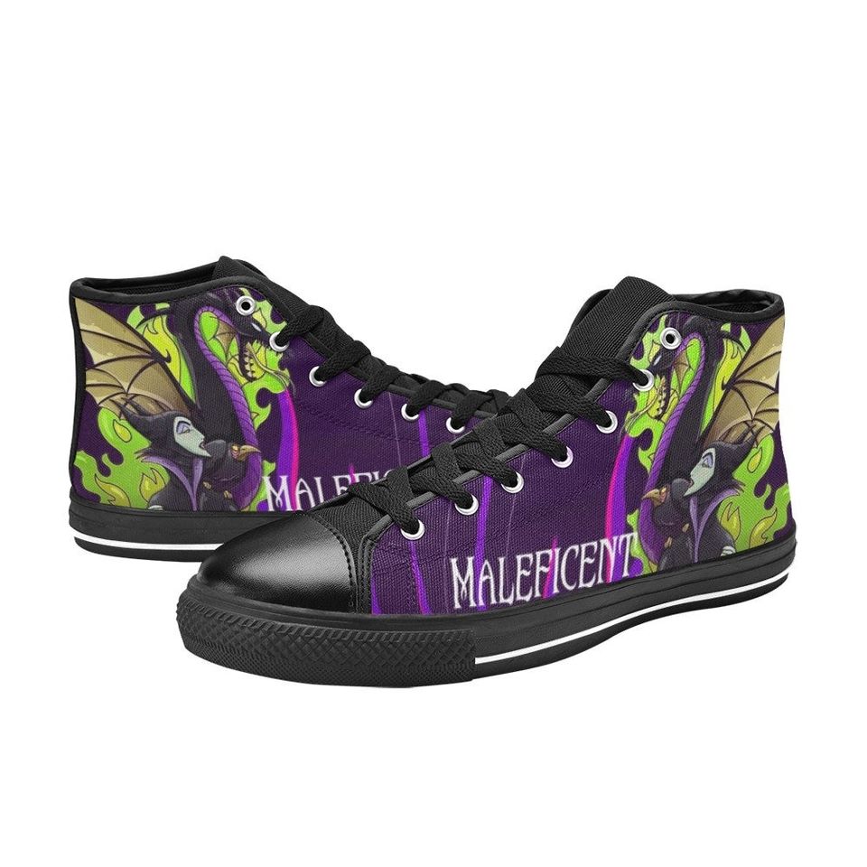 Maleficent High Top Shoes Sneakers