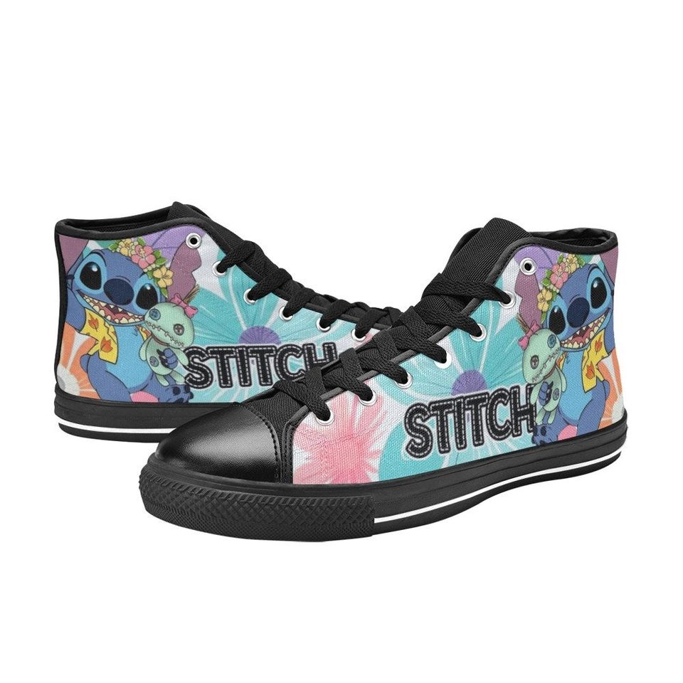 Stitch High Top Shoes Sneakers