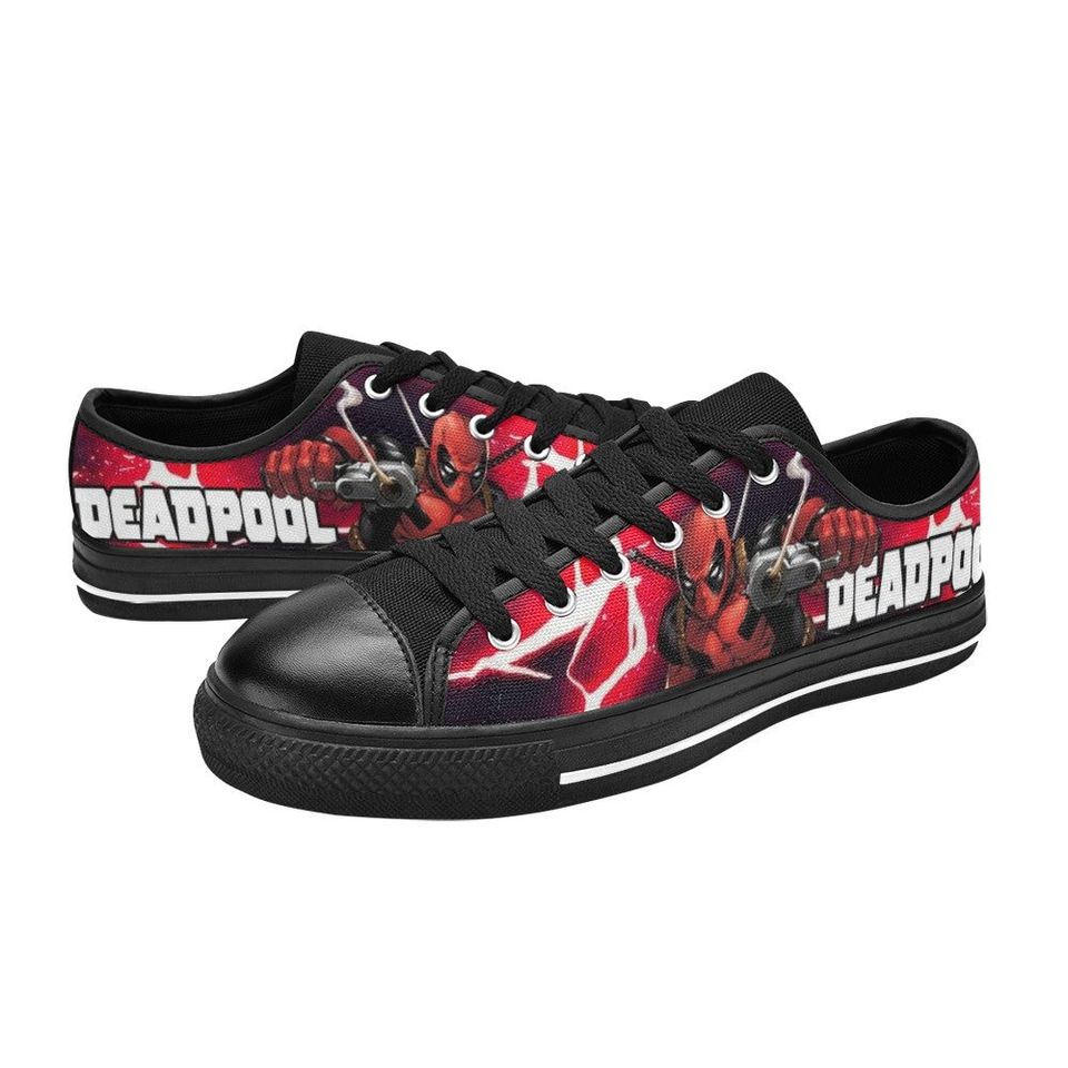 Deadpool Low Top Shoes Unisex