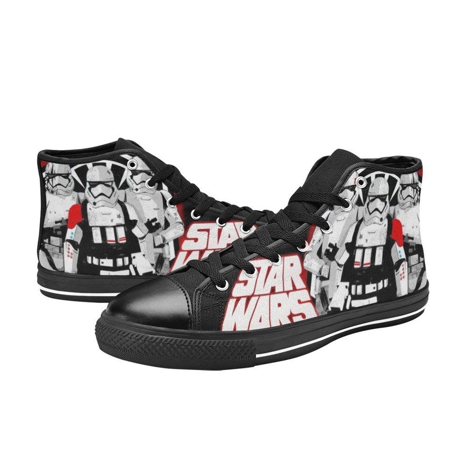 Storm Trooper High Top Shoes Sneakers