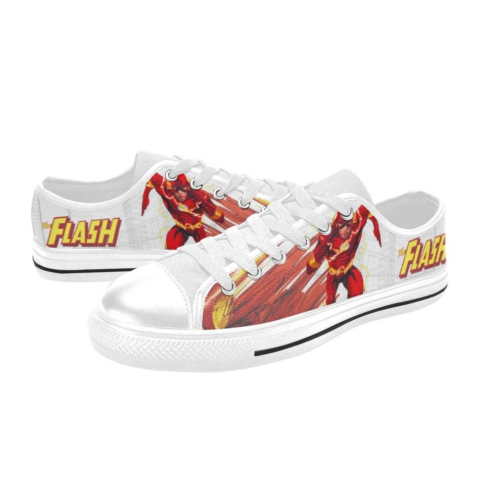 The Flash Movie Low Top Sneakers