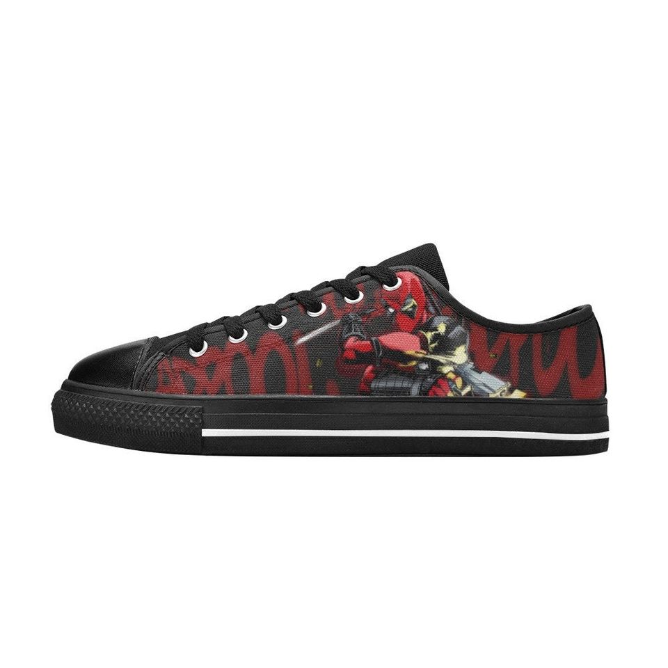 Deadpool Movie Low Top Sneakers