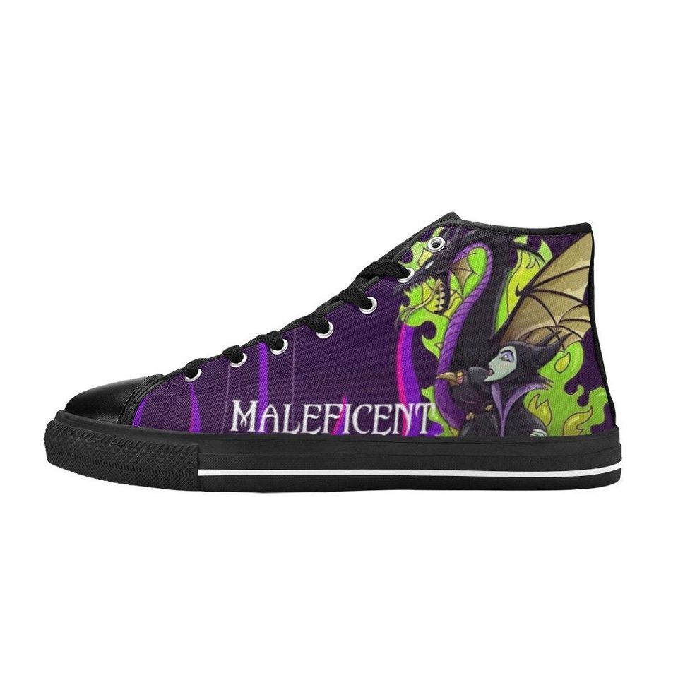 Maleficent High Top Shoes Sneakers