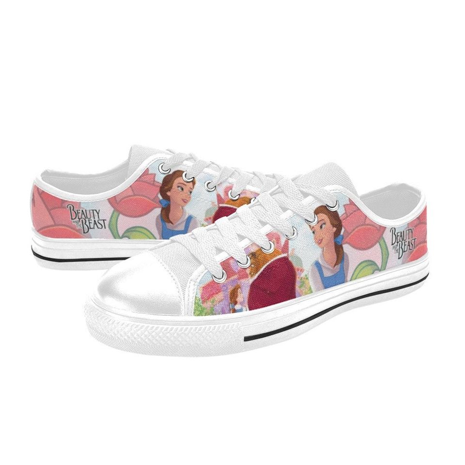The Beauty & Beast Movie Low Top Sneakers