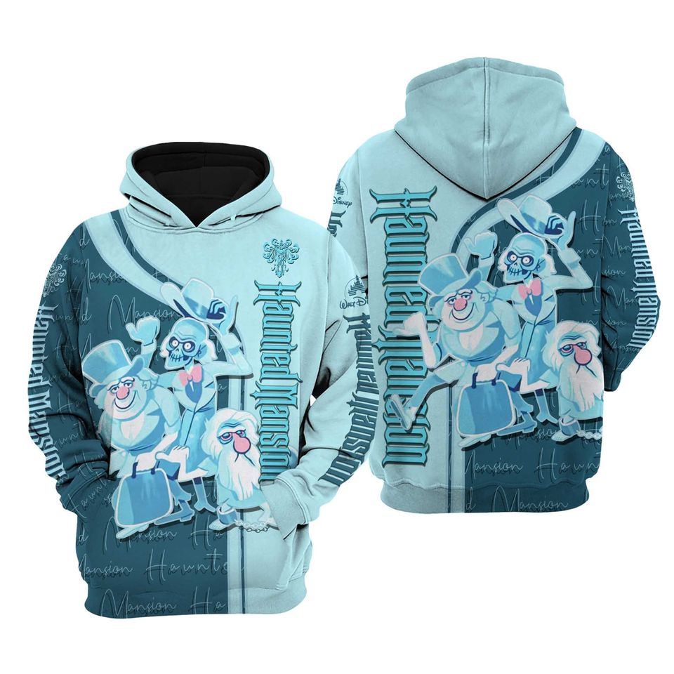 Haunted Mansion | Disney Cartoon 3D Hoodie