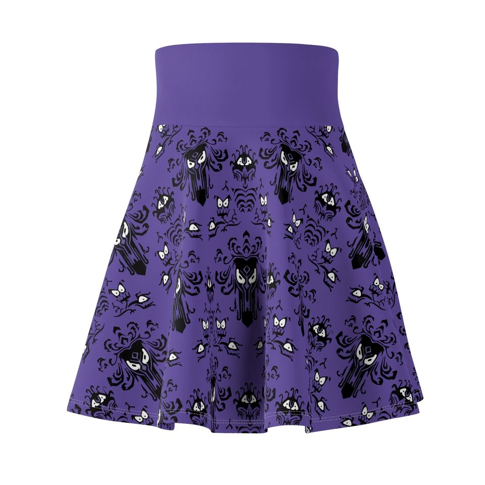 Haunted Mansion Wallpaper Inspired Skater Skirt - Disney Bounding