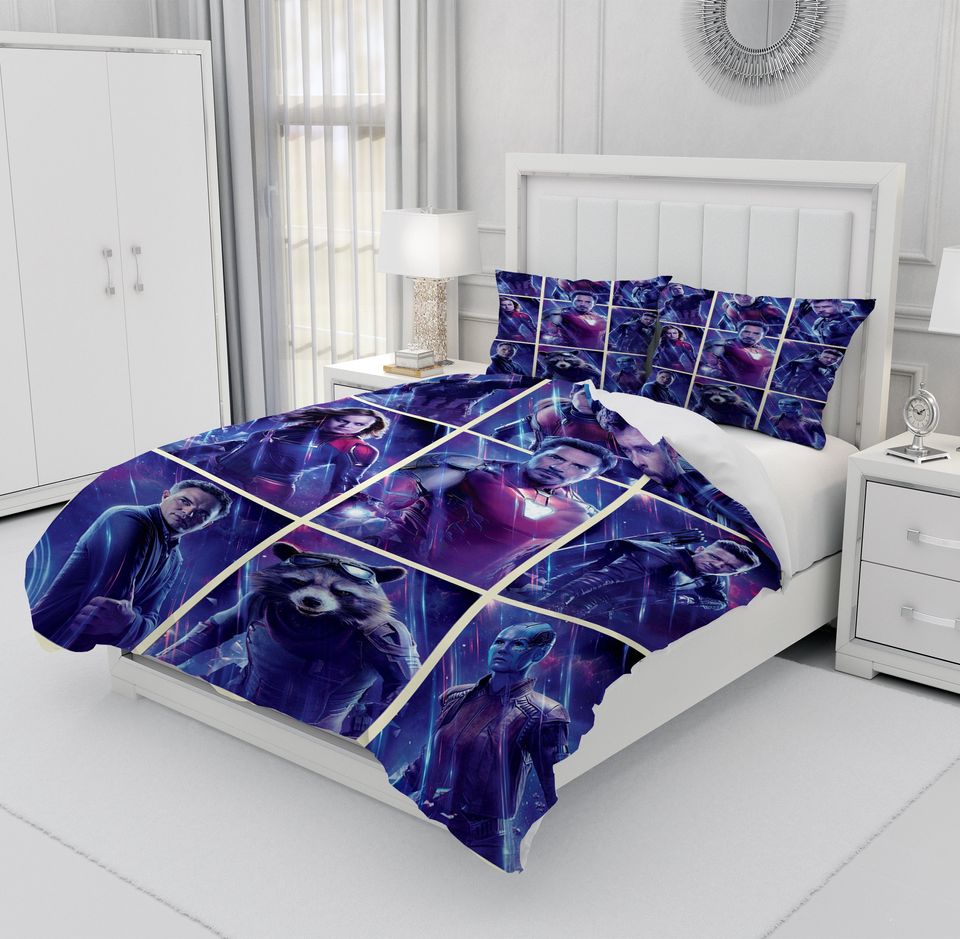 Marvel Bedding Set, Bedroom Decoration, Creative Gifts