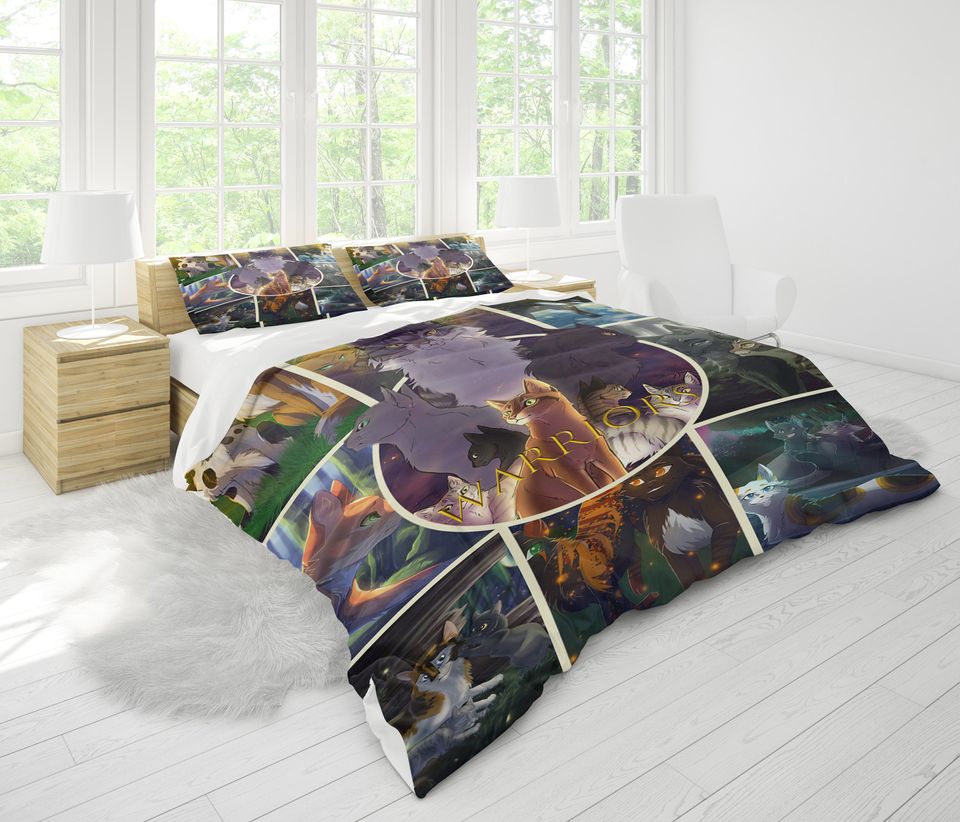 Warriors Cats Bedding Set, Bedroom Decoration
