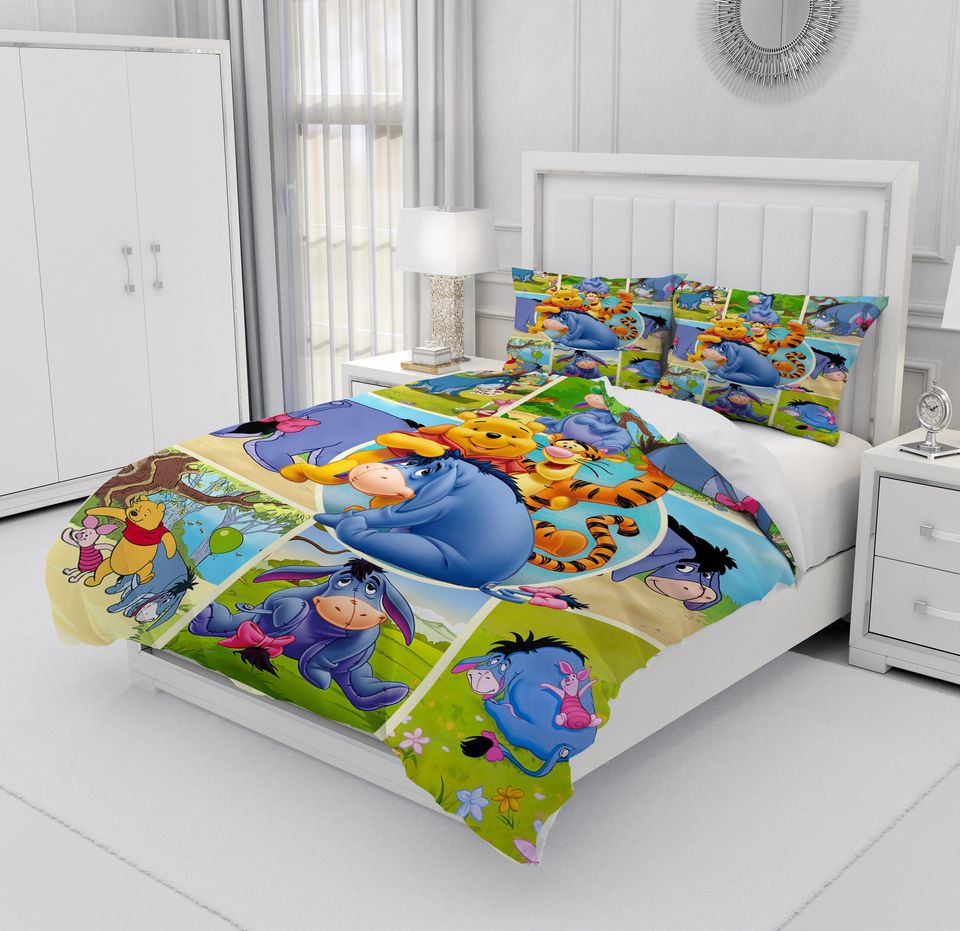 Eeyore Bedding Three Piece Set, Bedroom Decoration, Creative Gifts