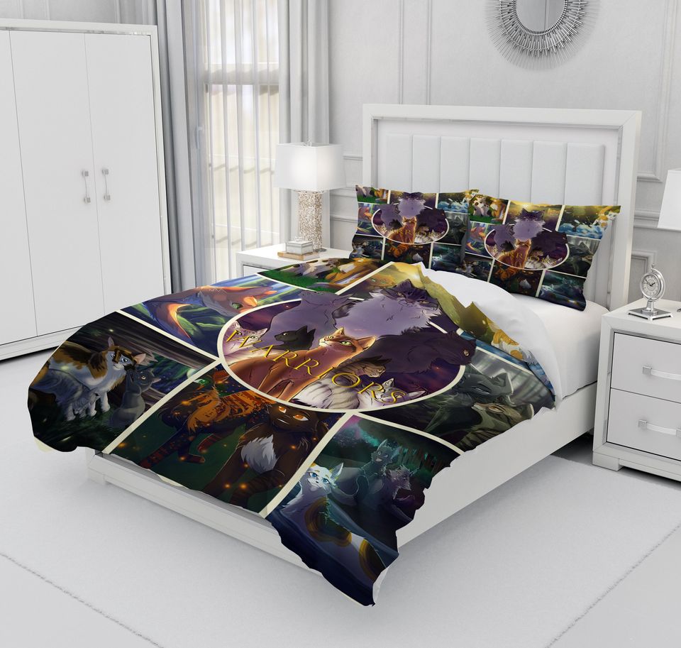 Warriors Cats Bedding Set, Bedroom Decoration
