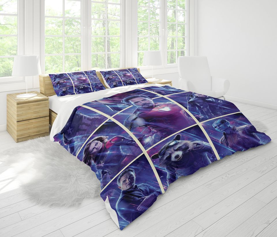 Marvel Bedding Set, Bedroom Decoration, Creative Gifts