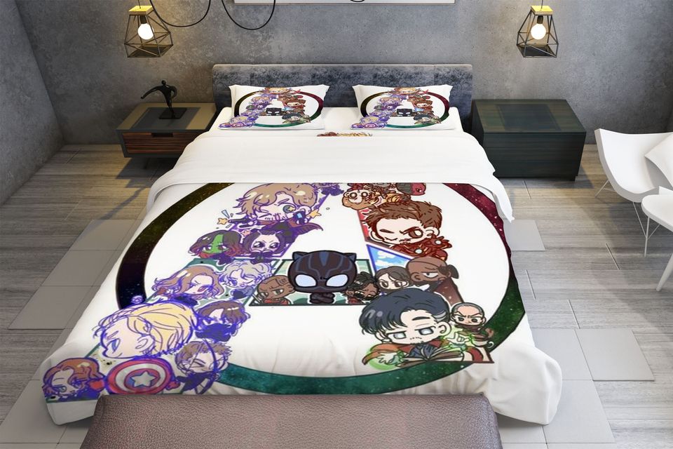 Marvel Bedding Set, Bedroom Decoration, Creative Gifts