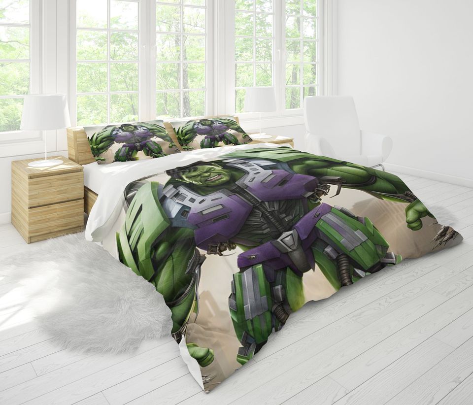 The Hulk Bedding Set, Super Hero Bedroom Decoration