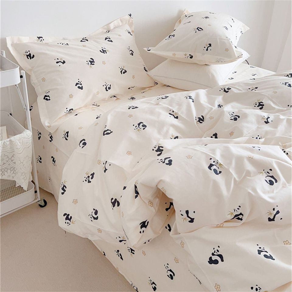 Cute Panda Bedding Set, Animal Bedding Set