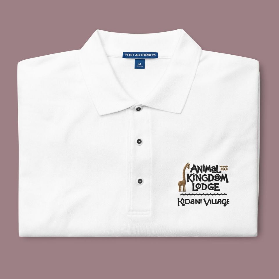 Animal Kingdom Lodge Kidani Village Embroidered Polo