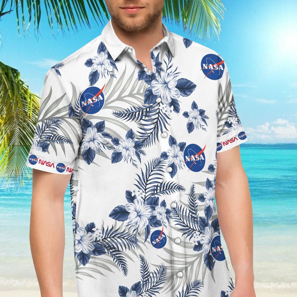 Nasa Hawaiian Shirt