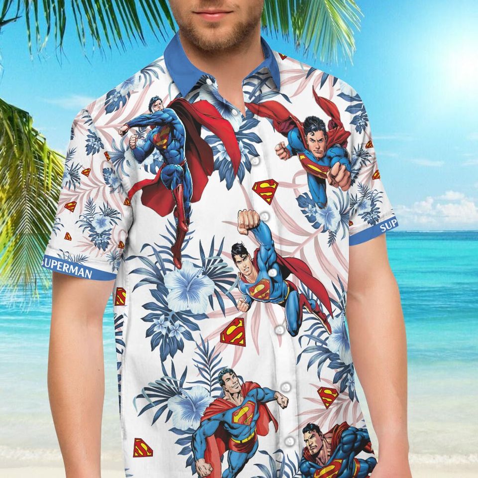 Superman Hawaiian shirt