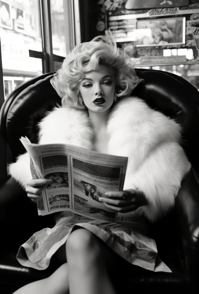 Marilyn Monroe Poster, Marilyn Monroe Print