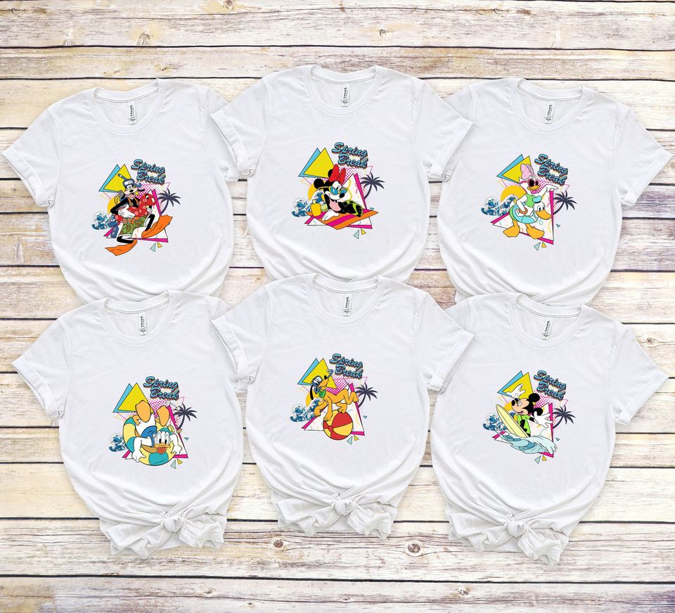 Disney Mickey And Friends Spring Break Shirt