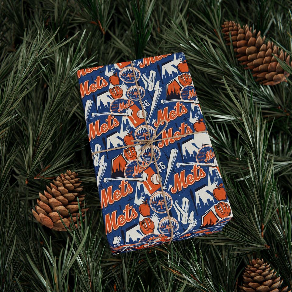 NY METS Wrapping Paper