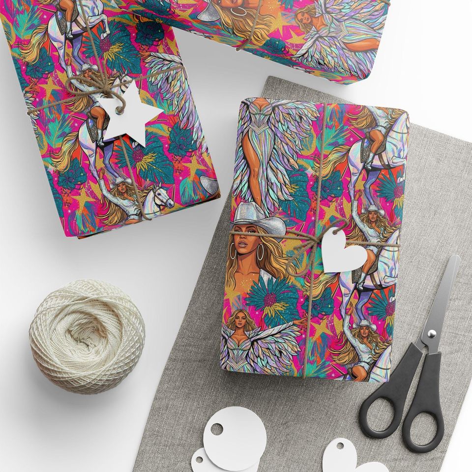 Gift Wrap: Beyonce Inspired Wrapping Paper