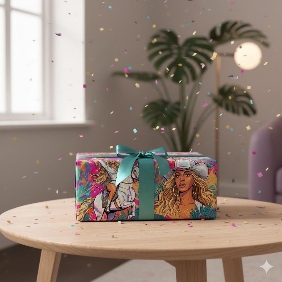 Gift Wrap: Beyonce Inspired Wrapping Paper