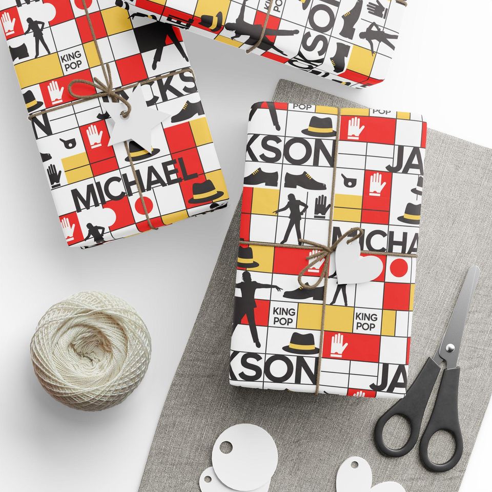Michael Jackson Wrapping Paper